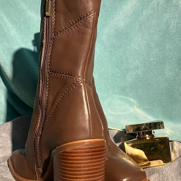 Franco Sarto Stevie Brown Ankle Boots - Picture 3 of 3